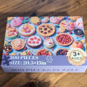 Colorful Dessert Puzzle for Kids - 300 Pieces